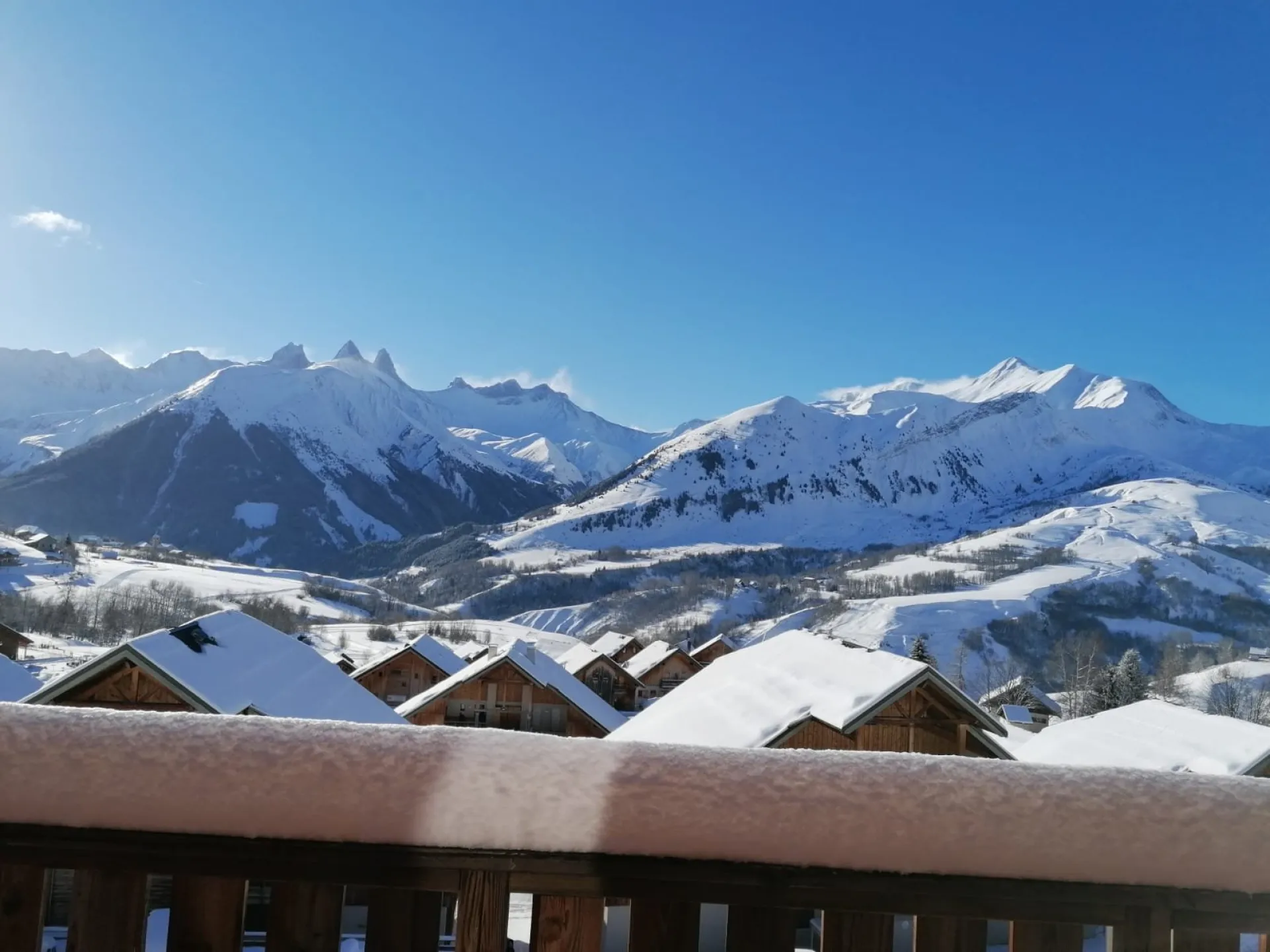 Chalet ski au pied sybelles