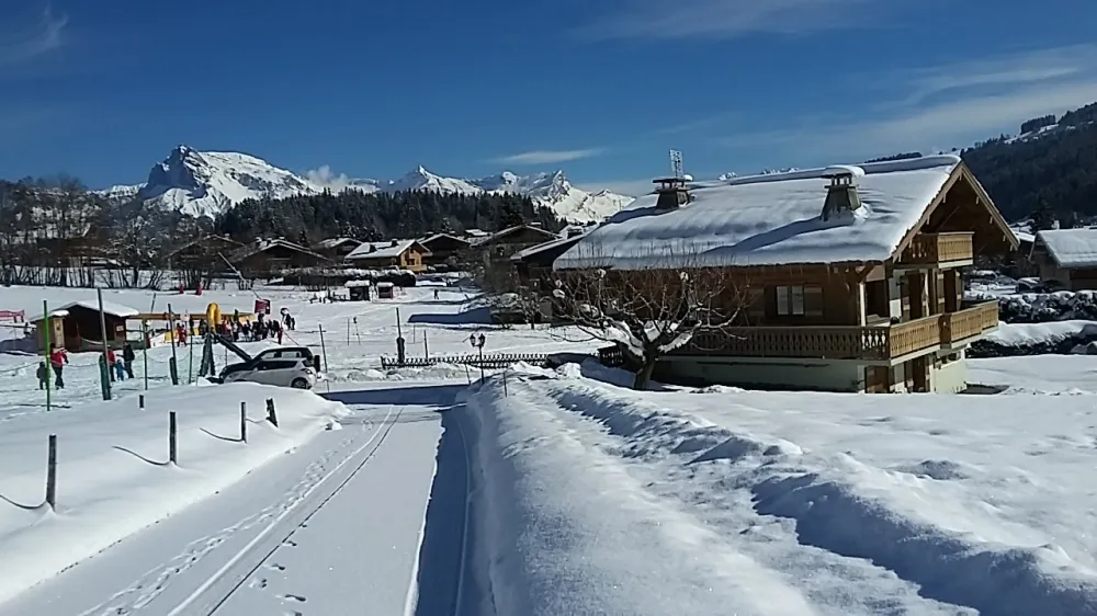 Entrée du chalet