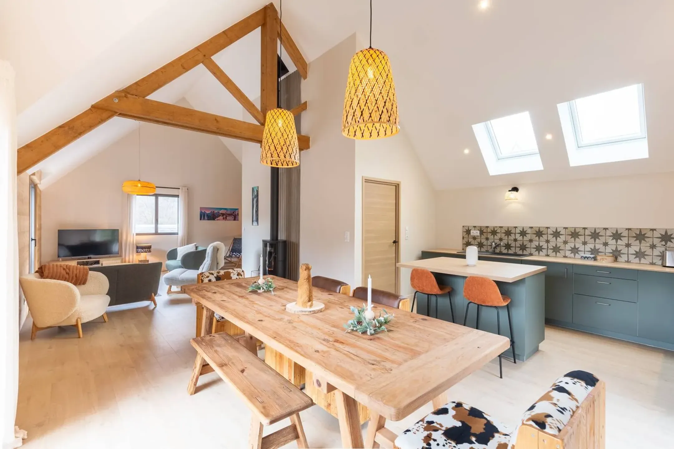 Maison pour 8 proche loudenvielle wifi et garage