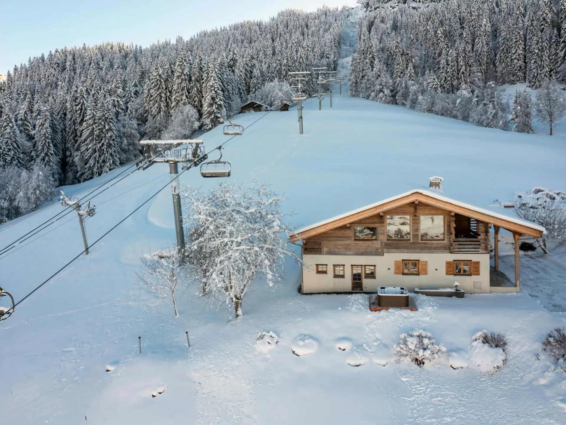 Vue de la propriété