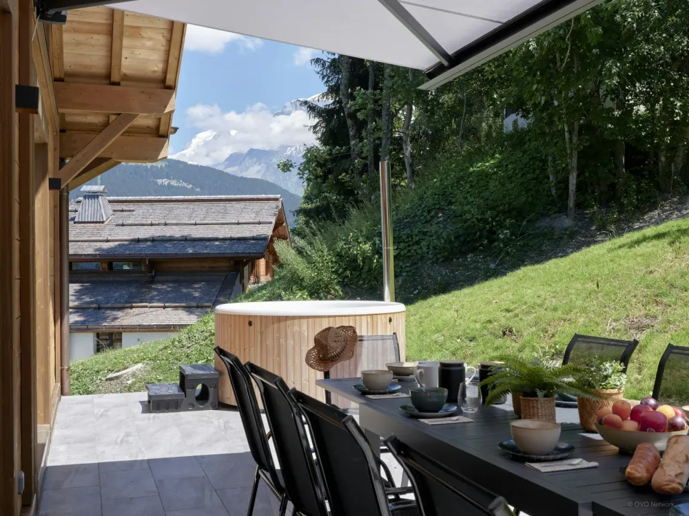 Terrasse & jacuzzi