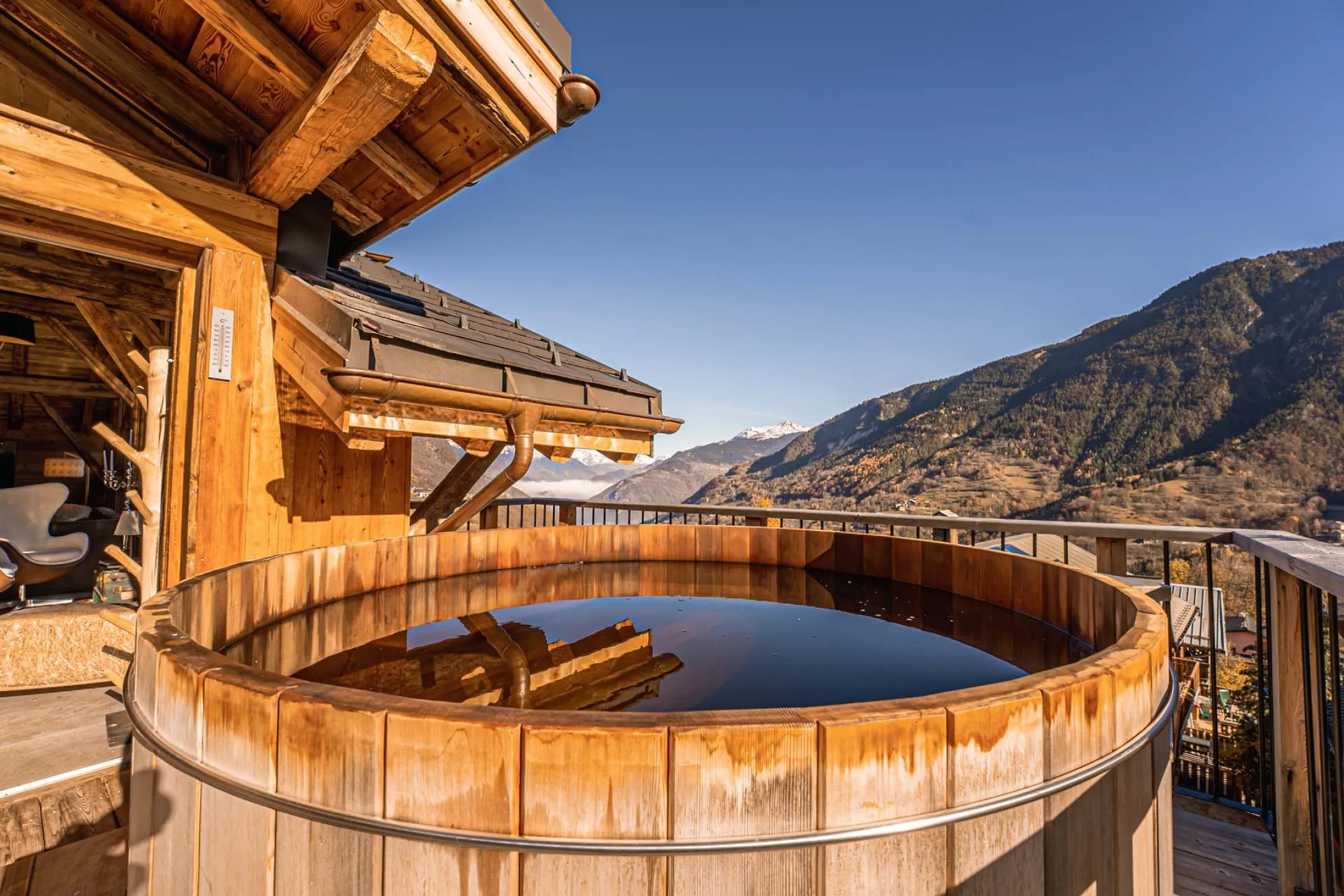 Chalet louisette, bain nordique, navette privée, les 3 vallées