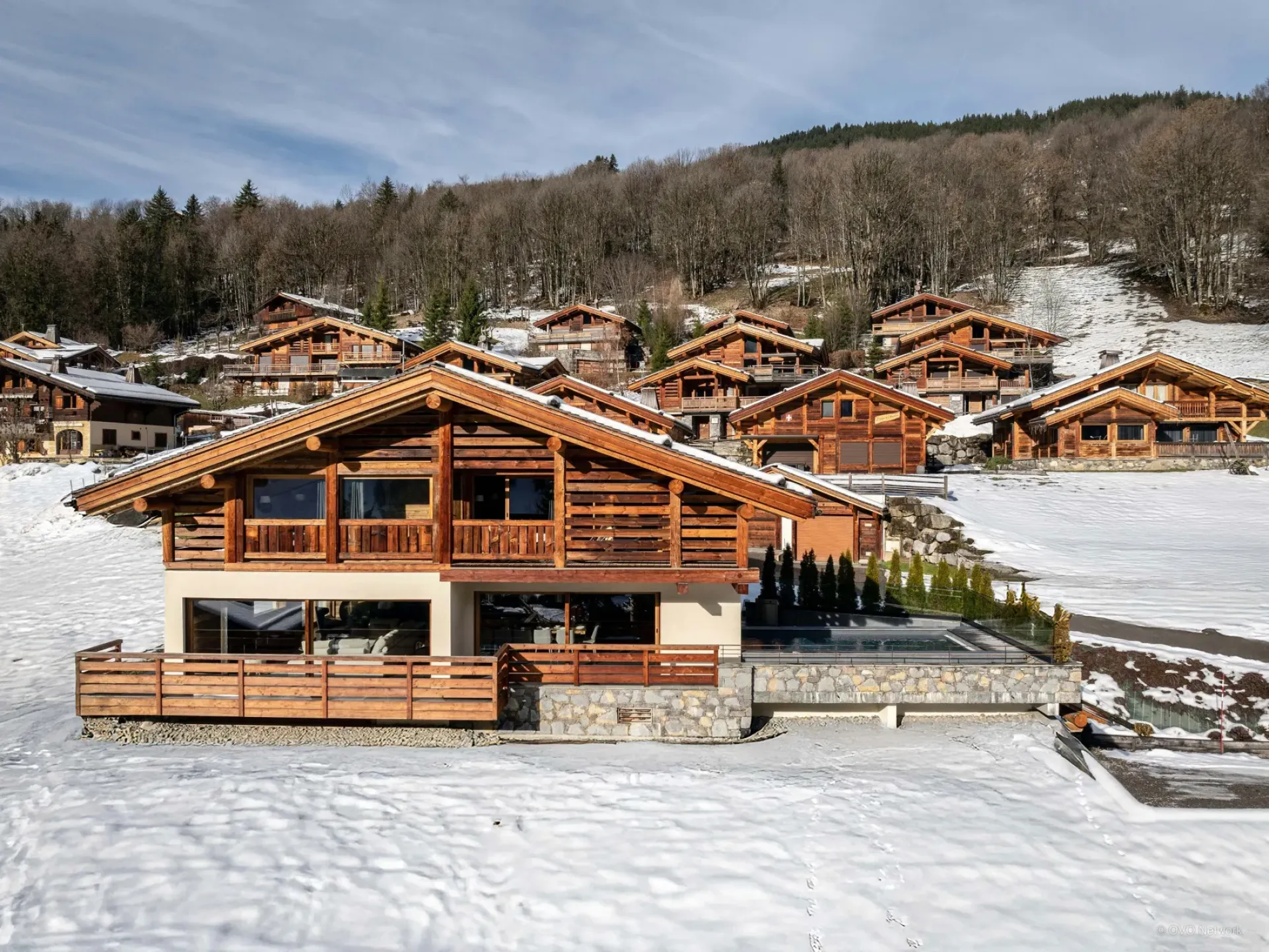 Vue du chalet