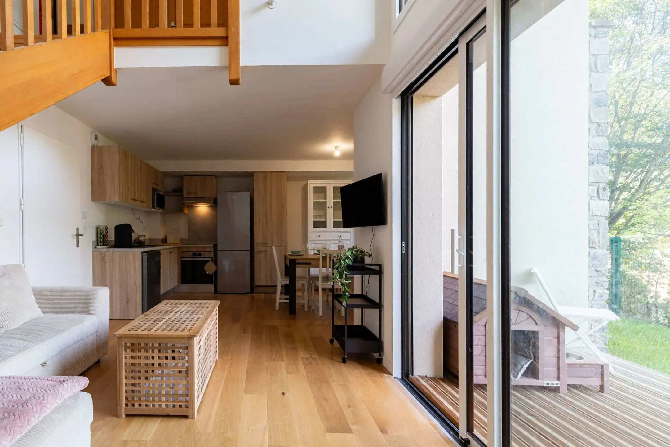 Duplex neuf 8 personnes 2 minutes du skyvall