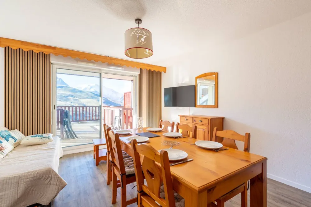Peyragudes appartement 8 personnes terrasse sud