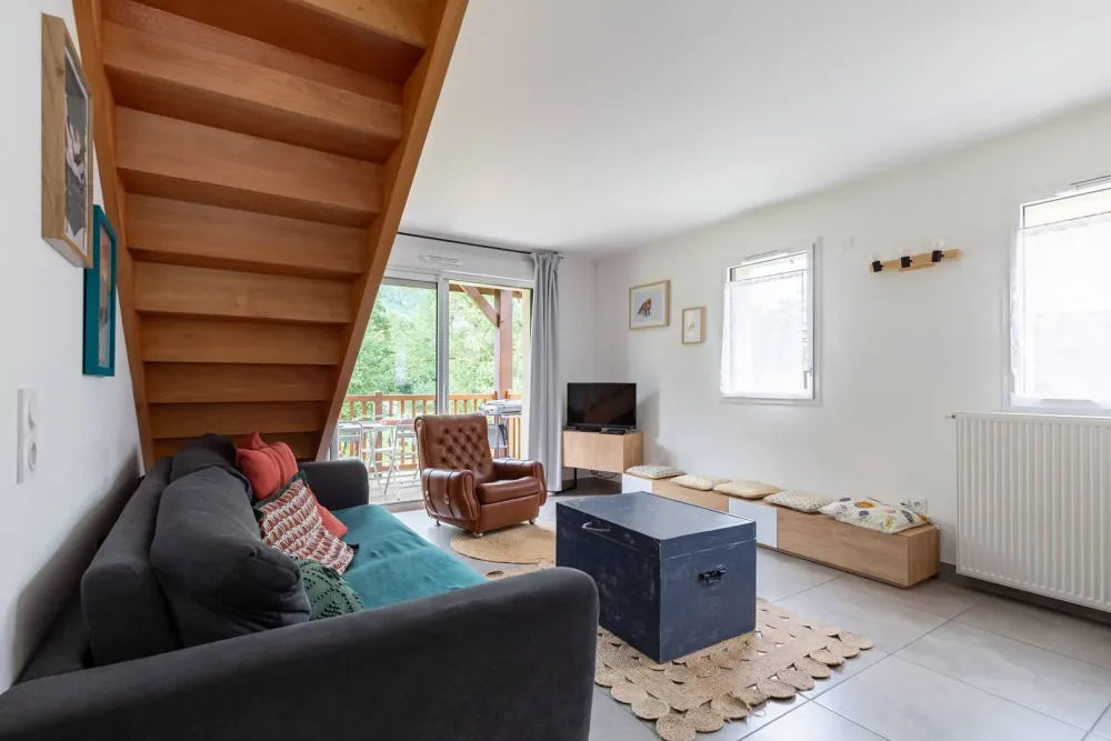 Duplex 11 personnes 50m télecabine wifi