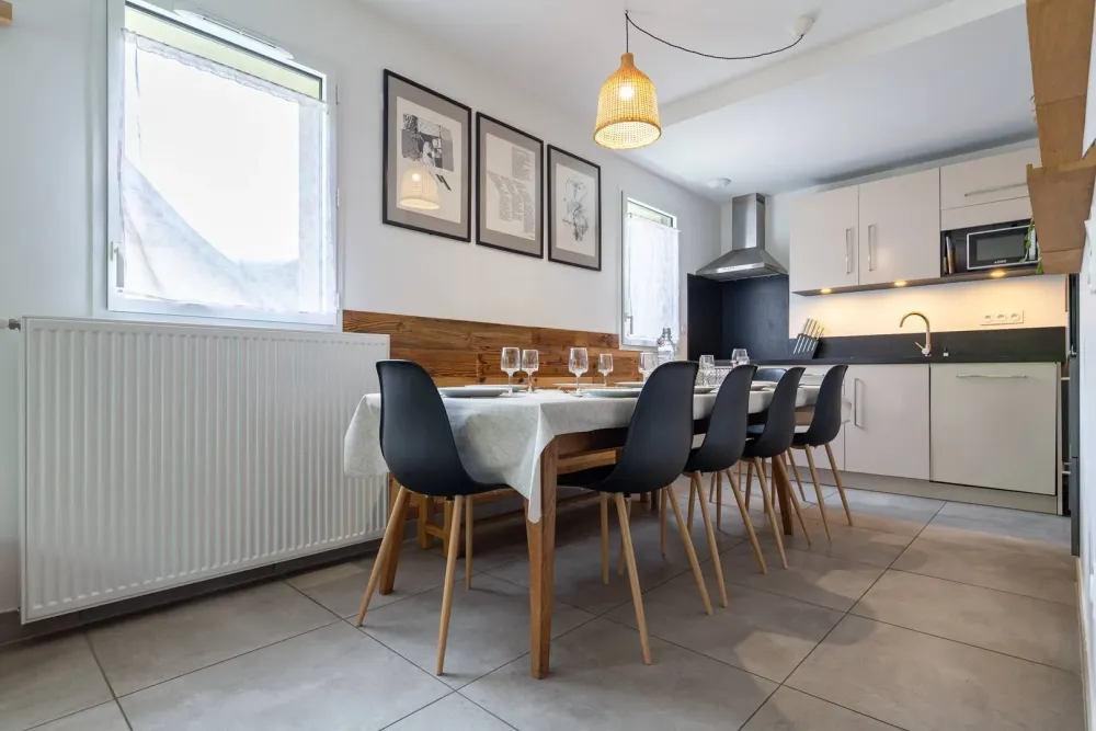 Duplex 11 personnes 50m télecabine wifi