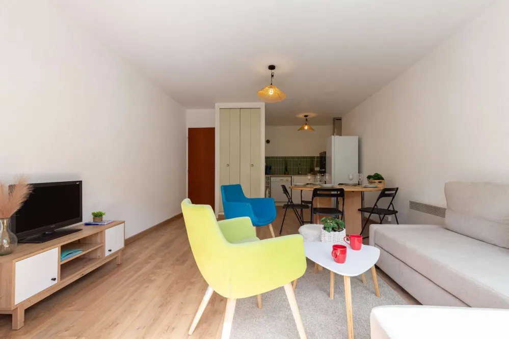 Duplex t4 face aux pistes – résidence montréal, pla d’adet