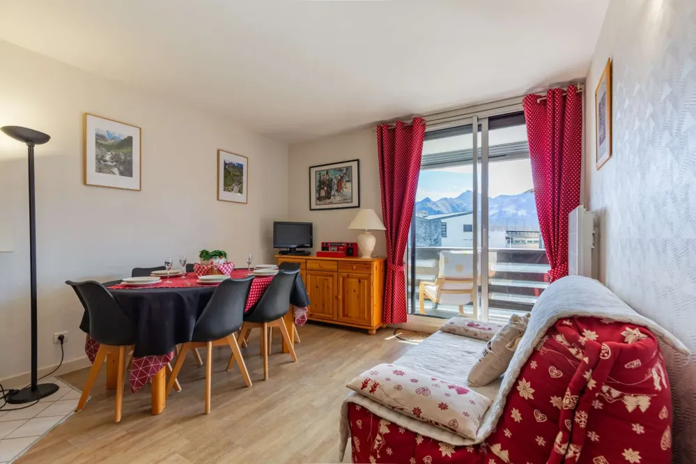 Charmant duplex face aux pistes–6 pers-résidence armazan–pla d’adet