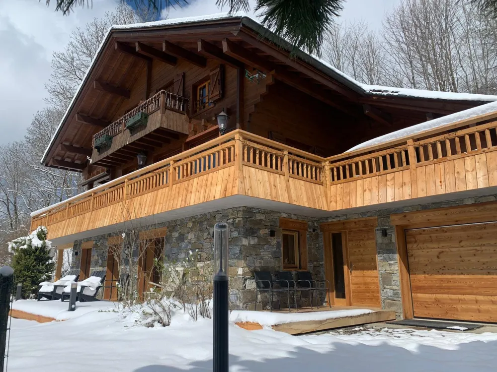 Vue extérieur chalet 