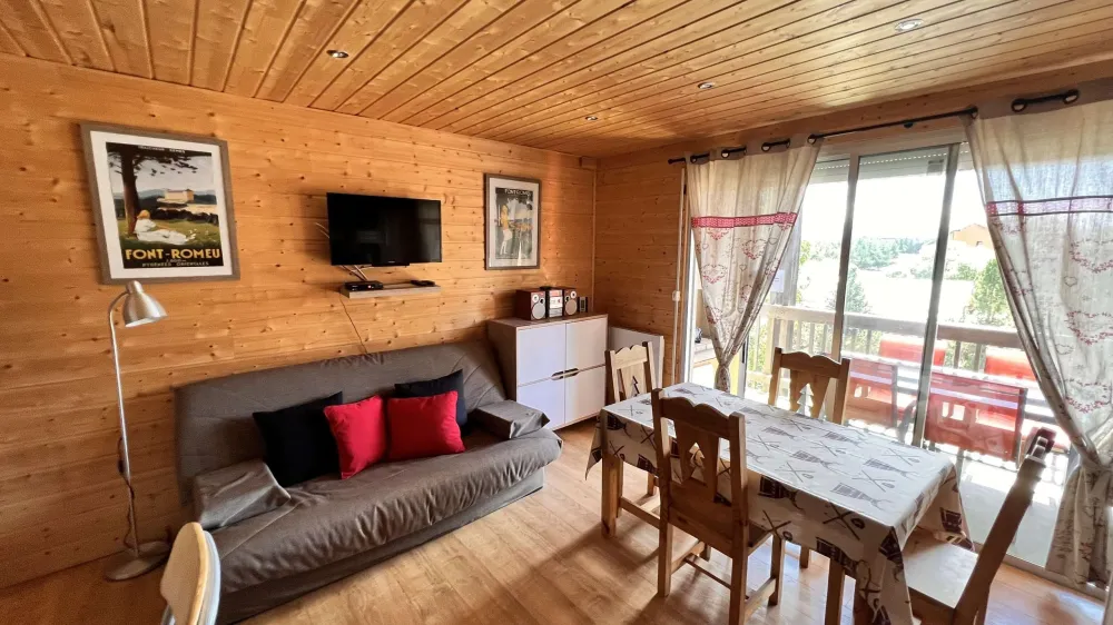 Studio cosy pied  de piste pyrénées 2000