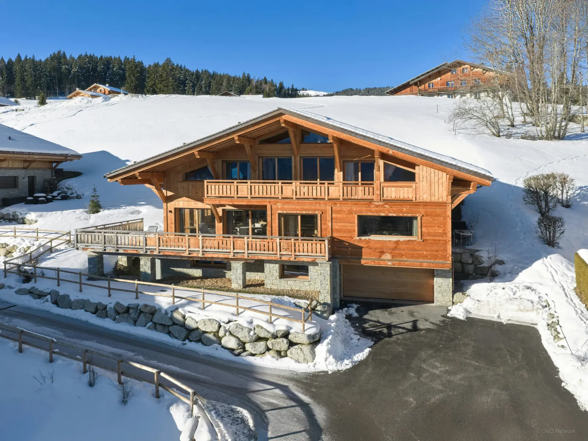 Vue du chalet