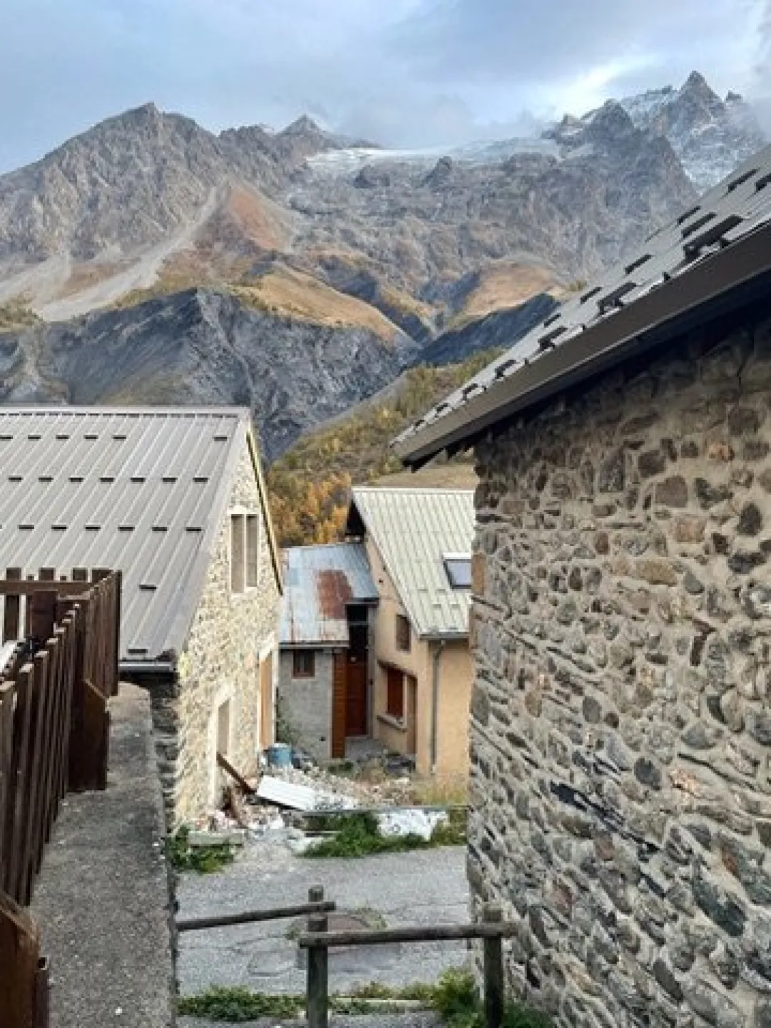 automne et glacier !