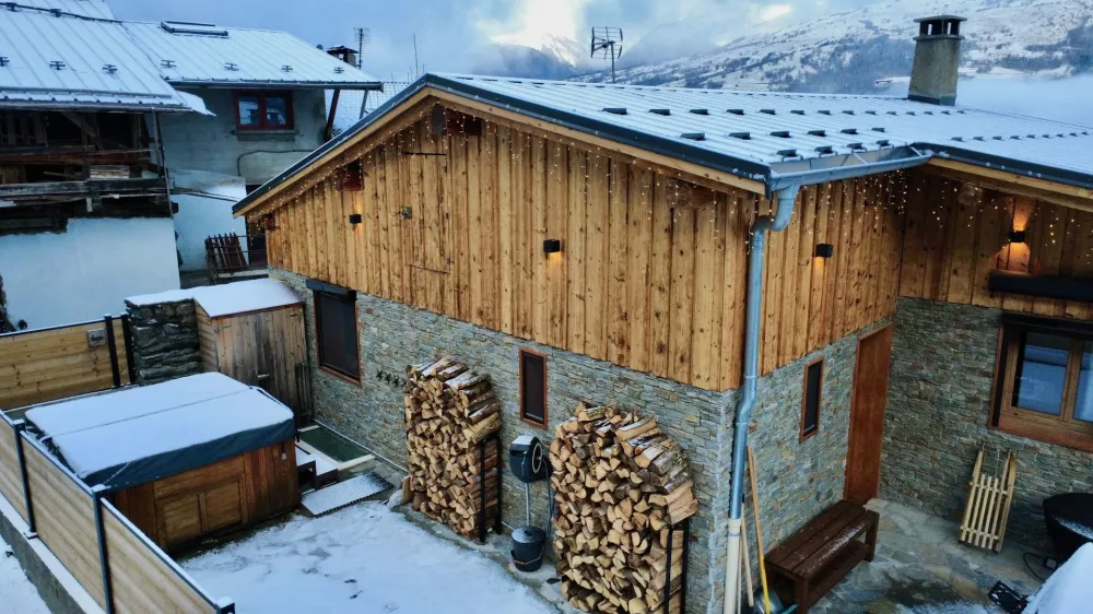 Chalet avec jacuzzi au cœur de paradiski