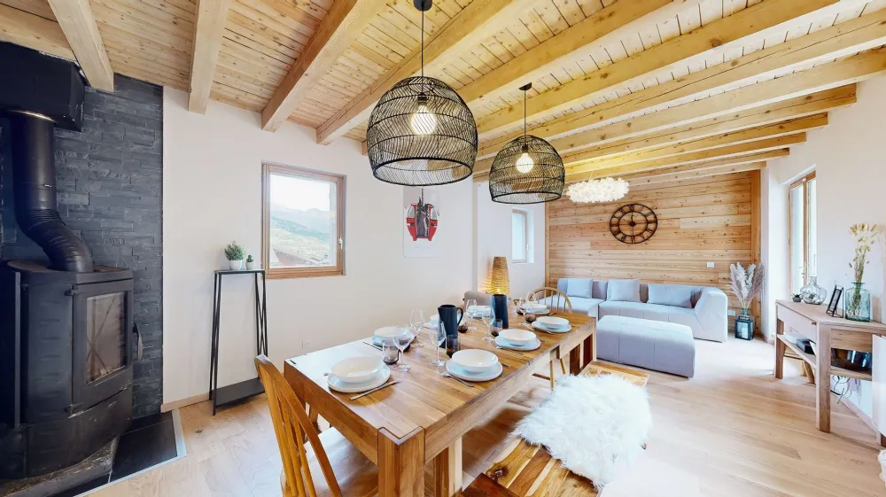 Chalet avec jacuzzi au cœur de paradiski