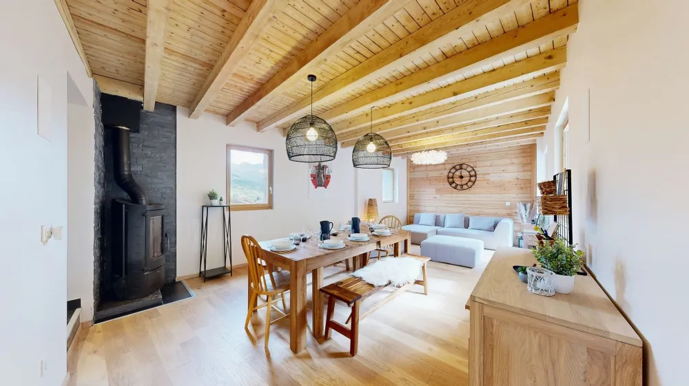 Chalet avec jacuzzi au cœur de paradiski