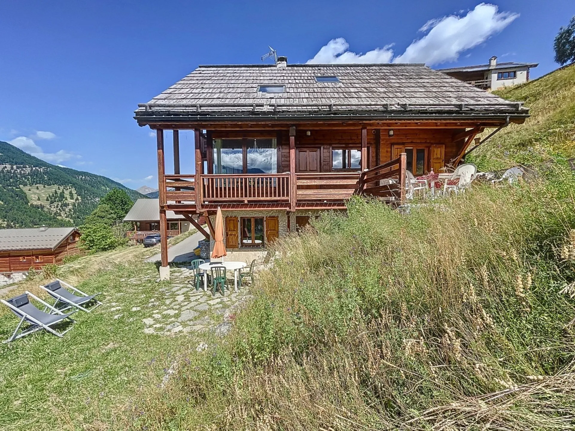 chalet en été