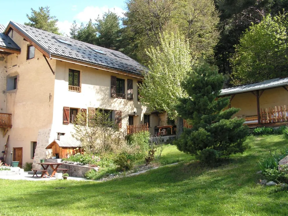 Le gîte côté jardin