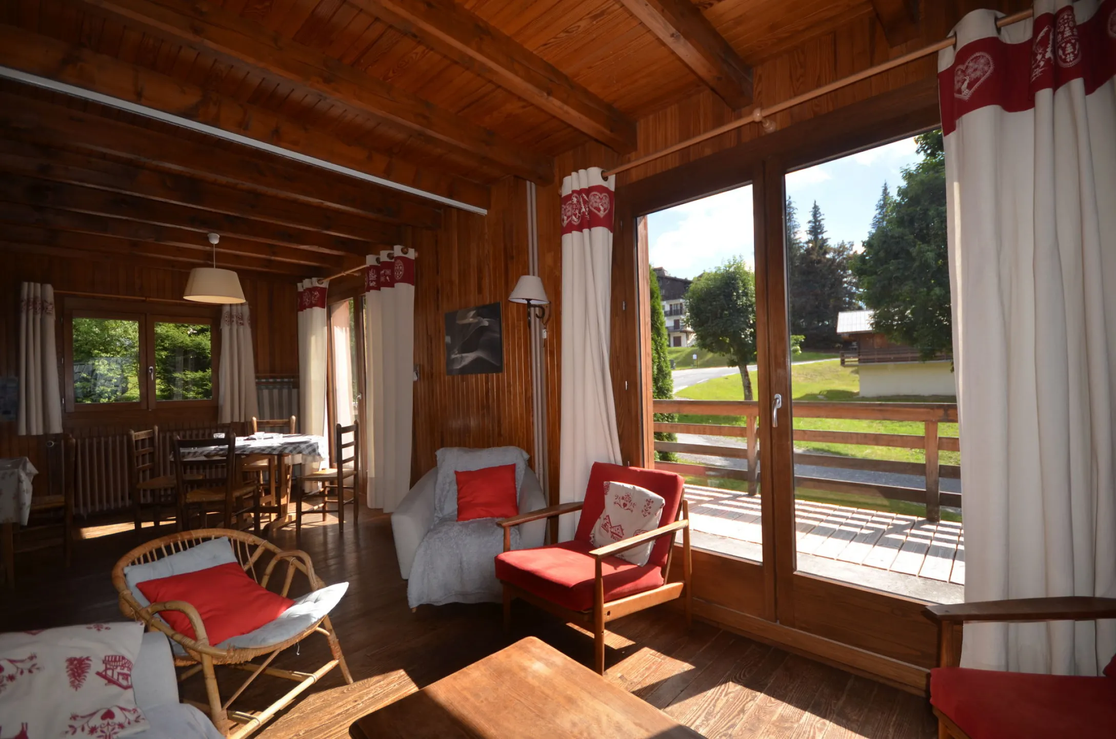 Les gets : chalet rustique secteur de la turche