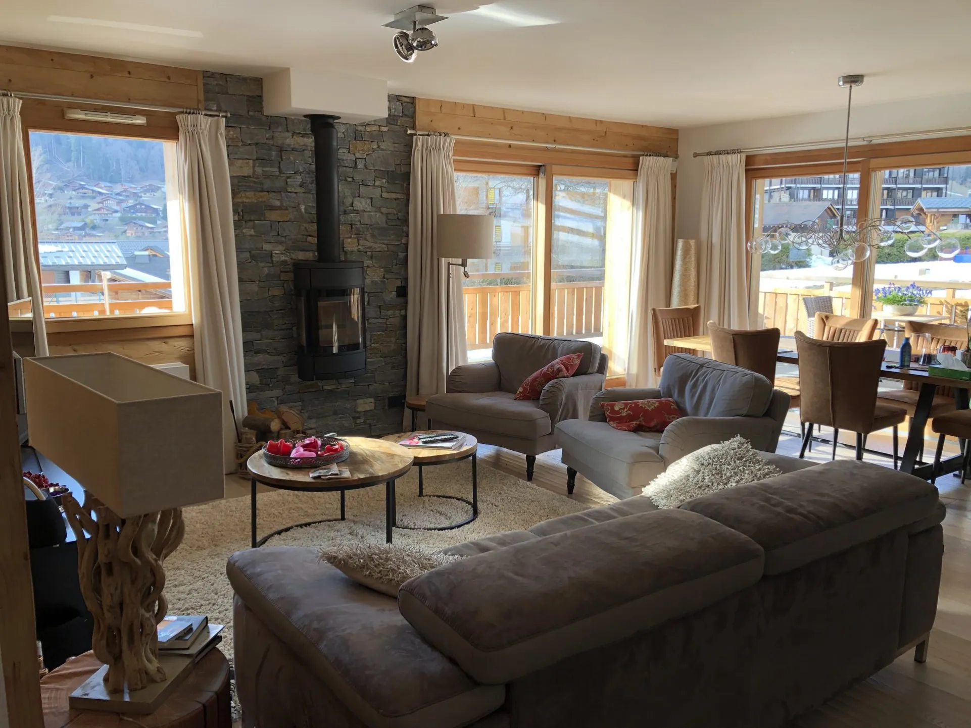 Nouvel appartement skis aux pieds !