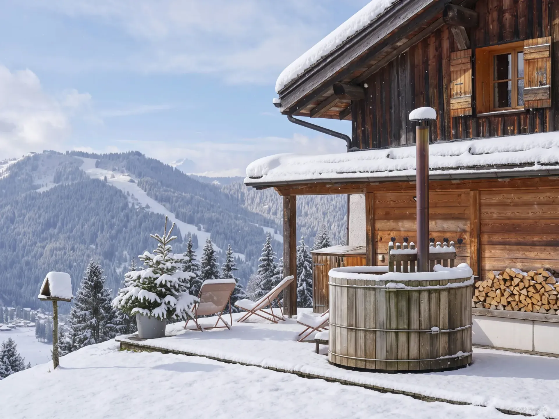 Jacuzzi & vue
