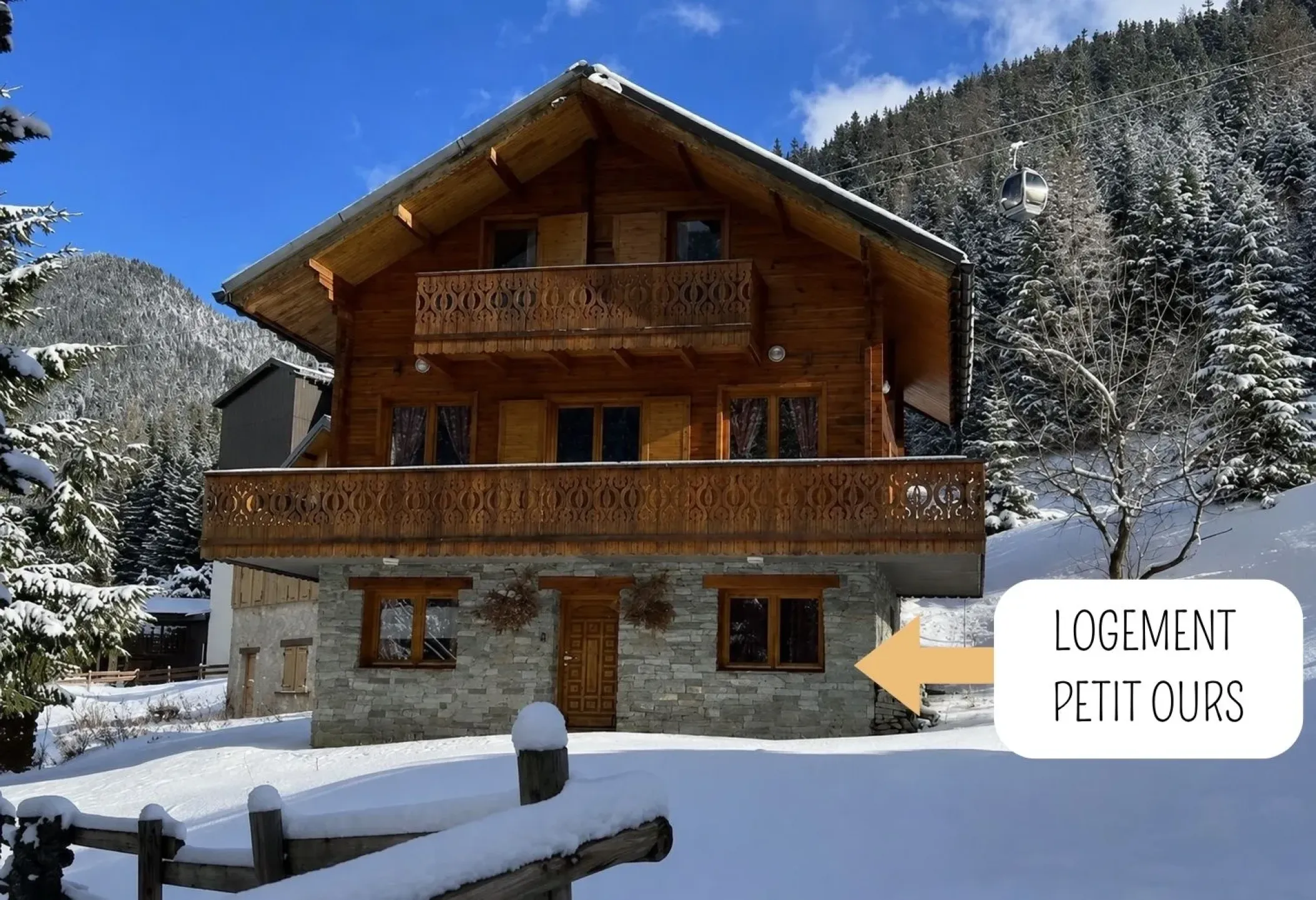 Logement Petit Ours - rez-de-jardin