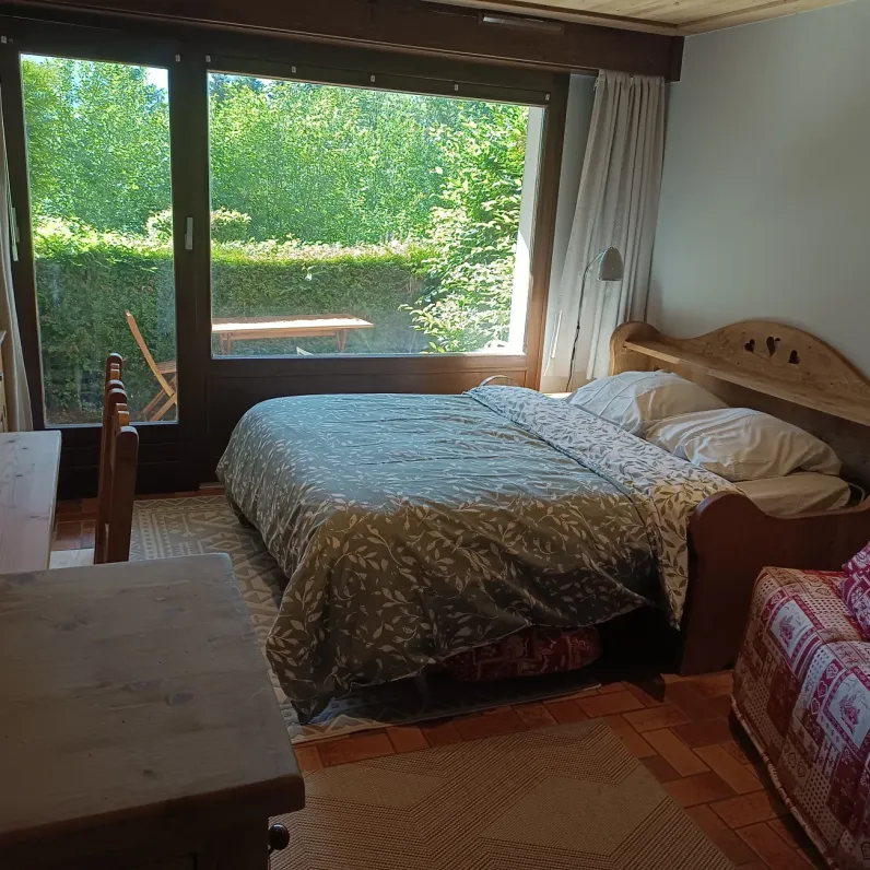 Le bettex saint-gervais (1400 mètres) studio en résidence