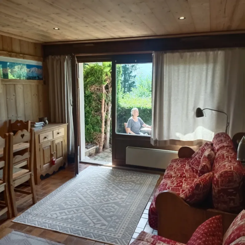 Le bettex saint-gervais (1400 mètres) studio en résidence
