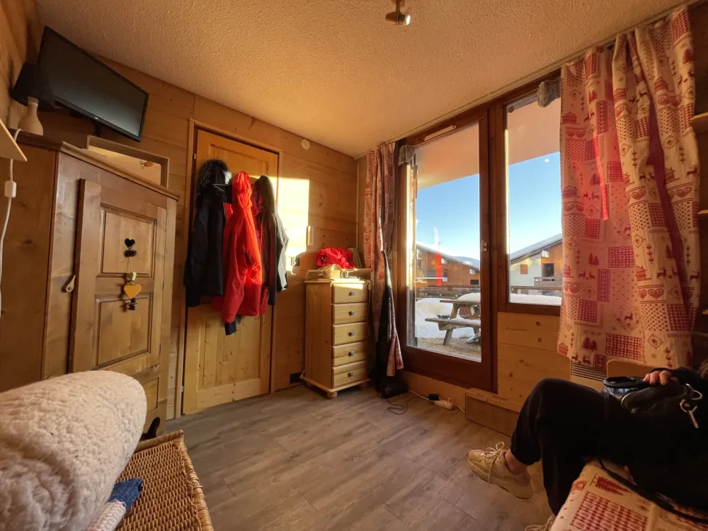 Appart chaleureux avec terrasse 30 m2 plein sud - les saisies