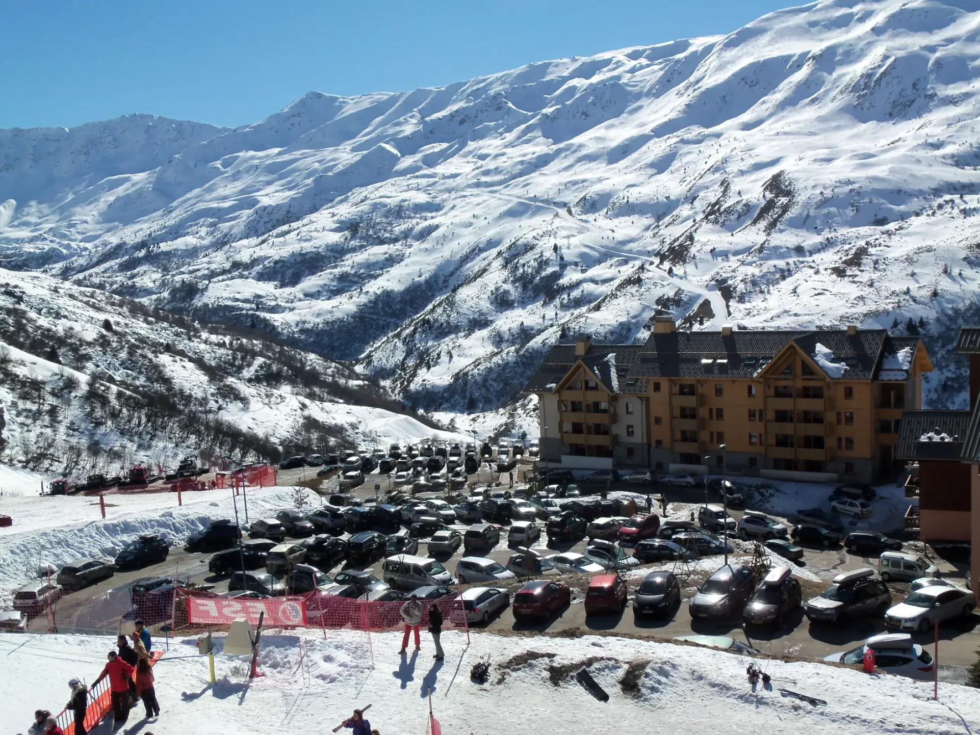 Valmeinier dans une résidence 4*, skis aux pieds