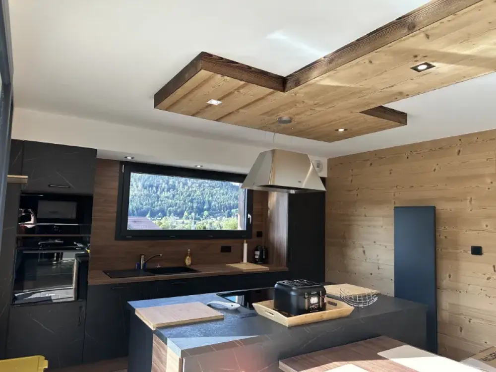 Chalet picotin - 10/12 personnes. - jacuzzi/pétanque/baby-foot