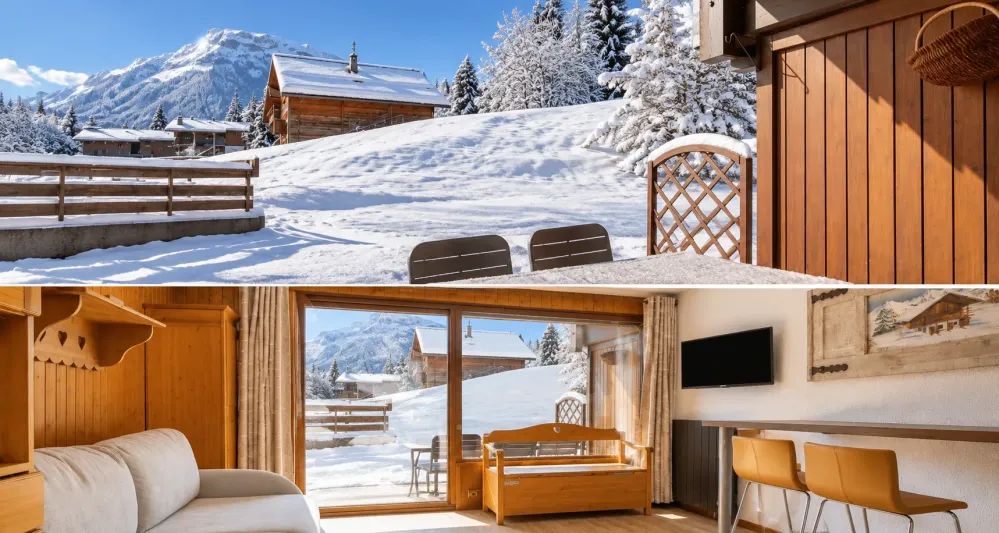 Appartement cosy "skis aux pieds" la clusaz