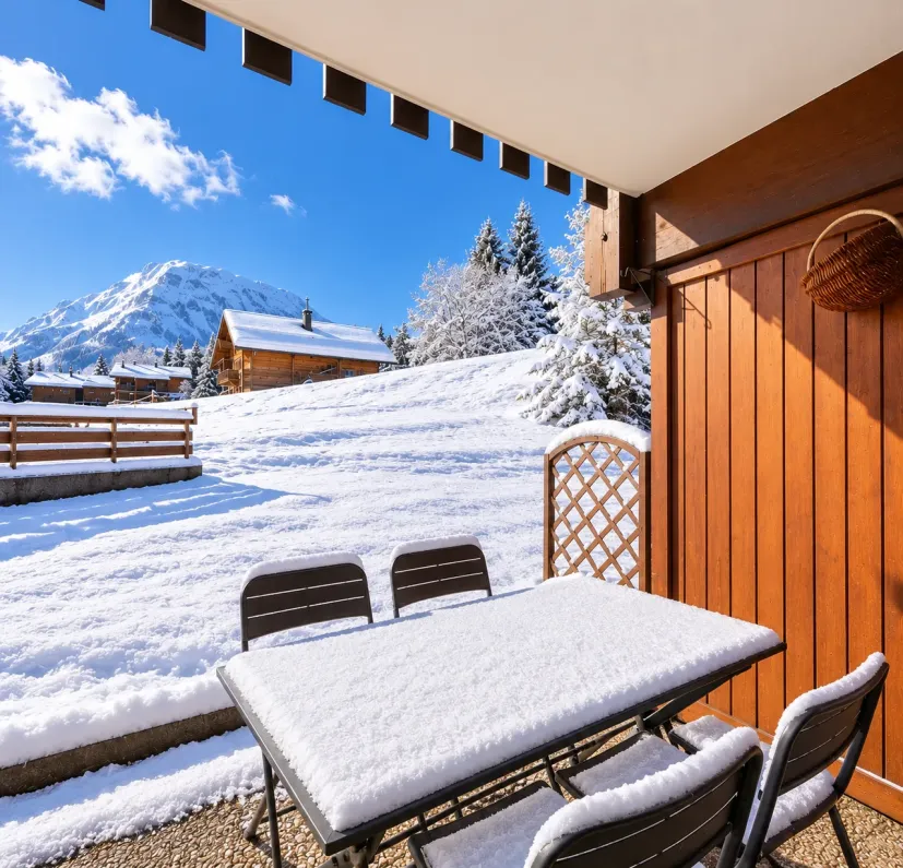 Appartement cosy "skis aux pieds" la clusaz