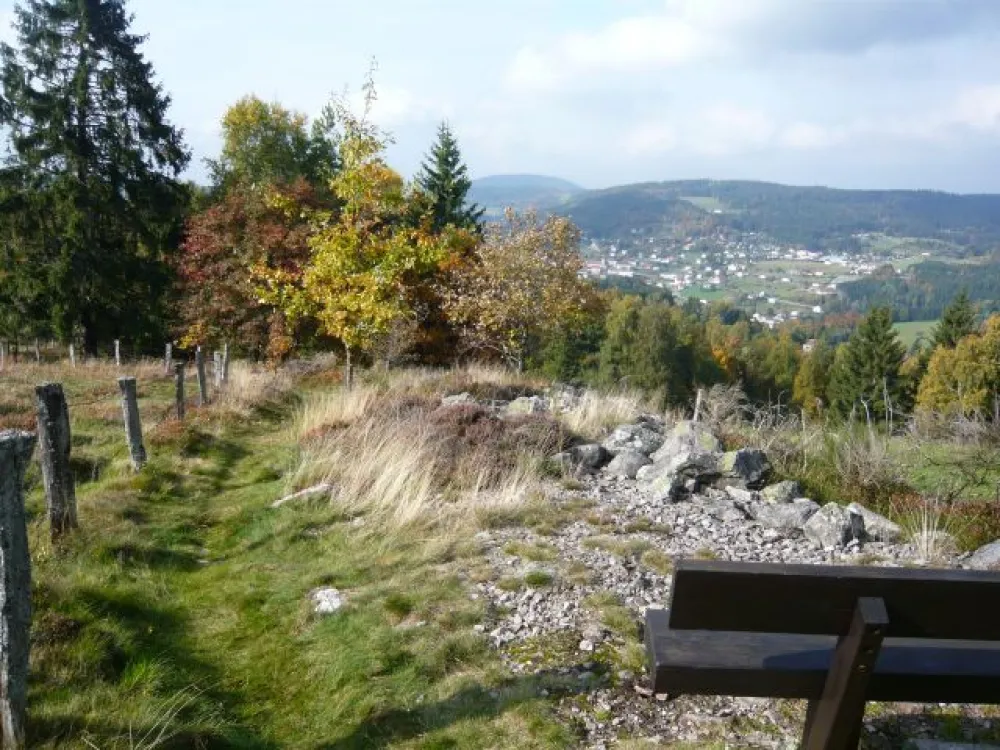 un ballade proche des chalets