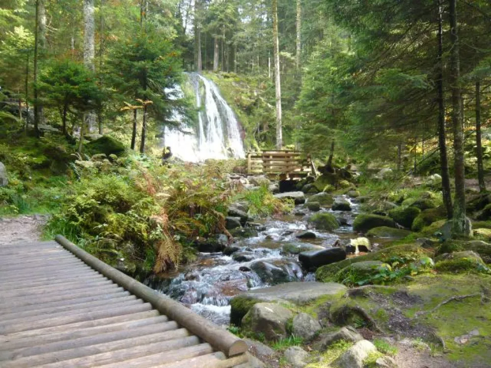 La cascade de la pissoire.
ballade à partir des chalets
