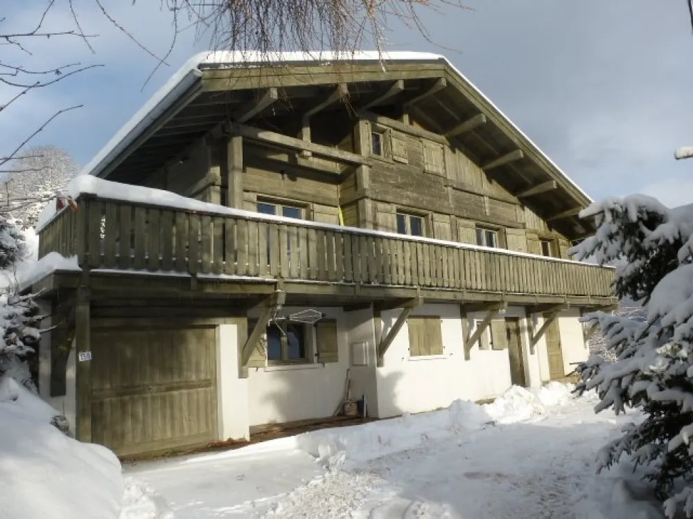 Magnifique chalet face au mont-blanc (2 à 10 personnes)