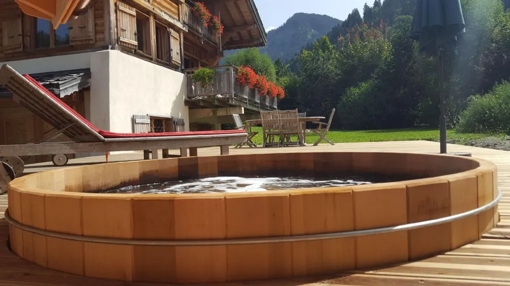Chalet  d'azur  les clarines   sauna et spa privés - 5 mn megève - 1 mn praz s/arly