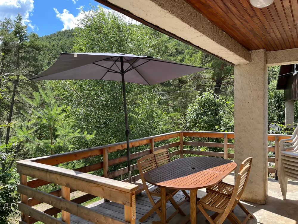Chalet 3*  "le chardon bleu" montclar-alpes de hautes provence