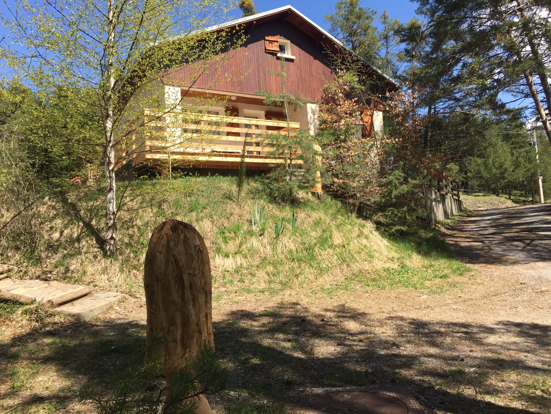 Chalet 3*  "le chardon bleu" montclar-alpes de hautes provence