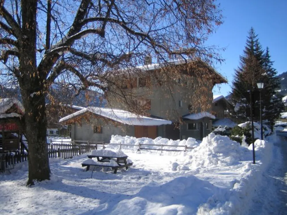 Outside