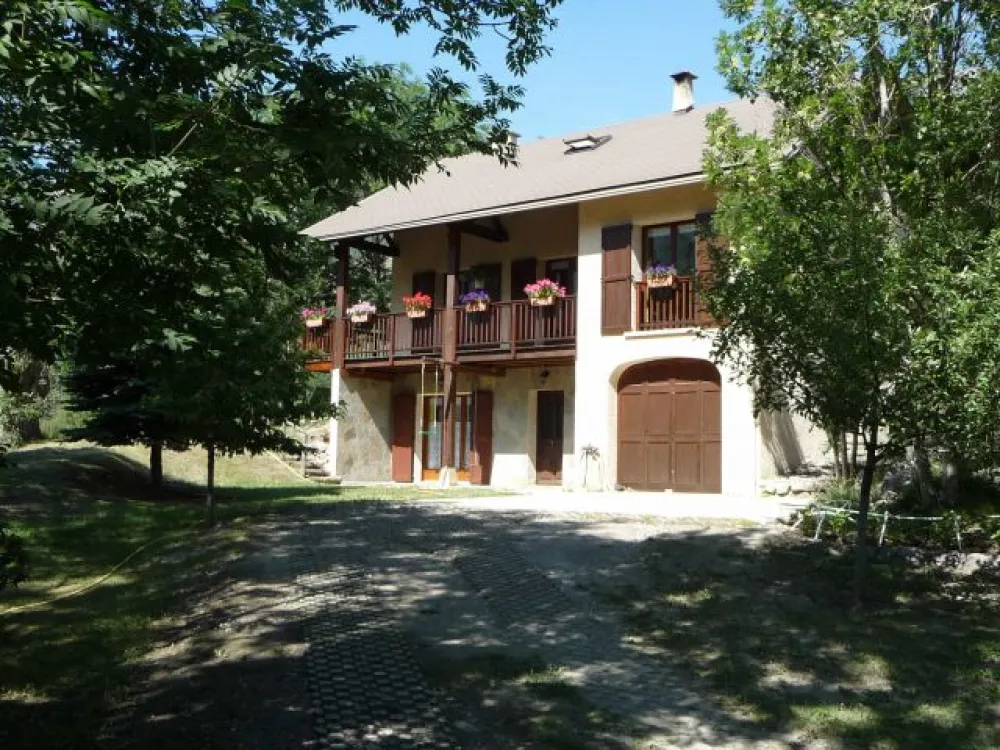 Le chalet l'été...