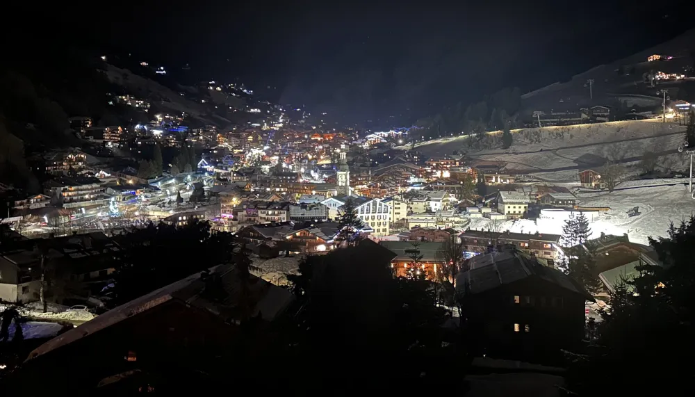 Vue du duplex de nuit