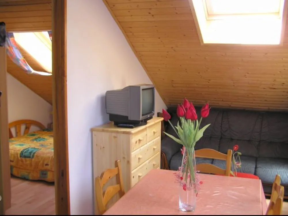 Appartement t2, 29 m², au pied des pistes, en résidence.
