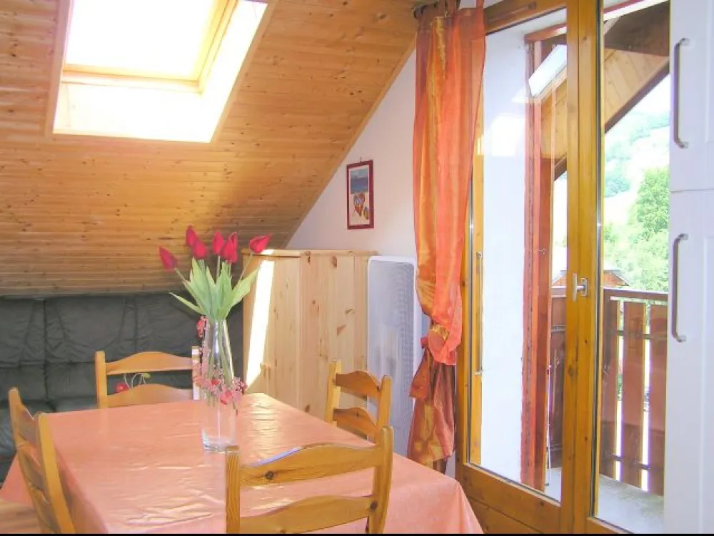 Appartement t2, 29 m², au pied des pistes, en résidence.