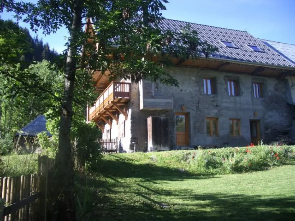Jardin en été