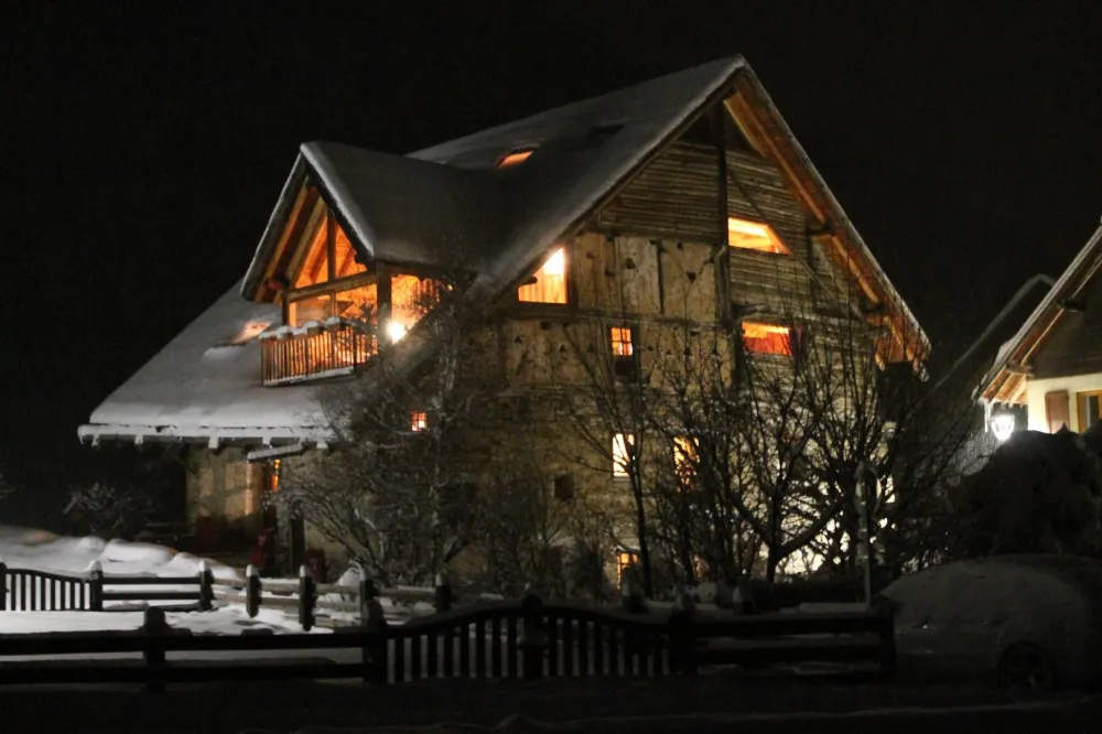 Le chalet la nuit