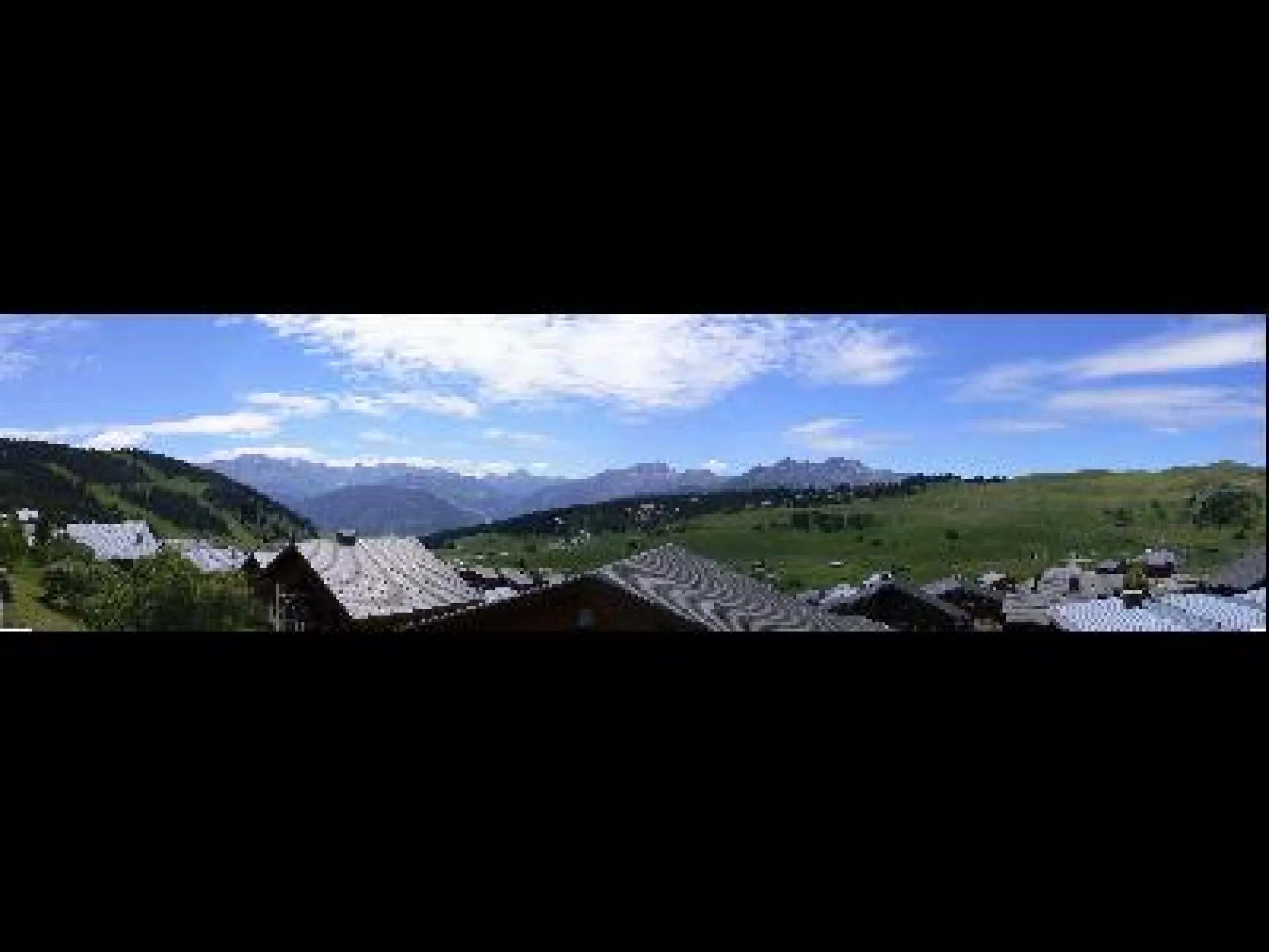 Panorama été du balcon 