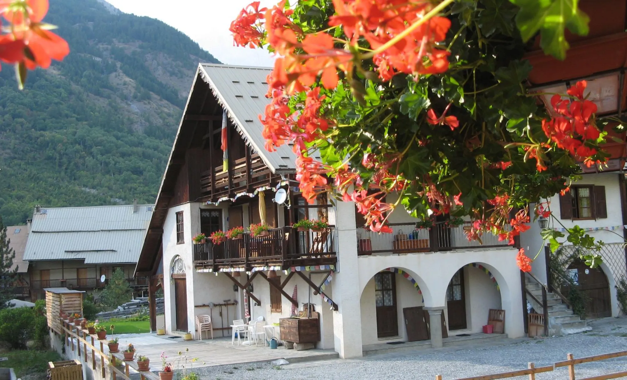 Le chalet en Automne