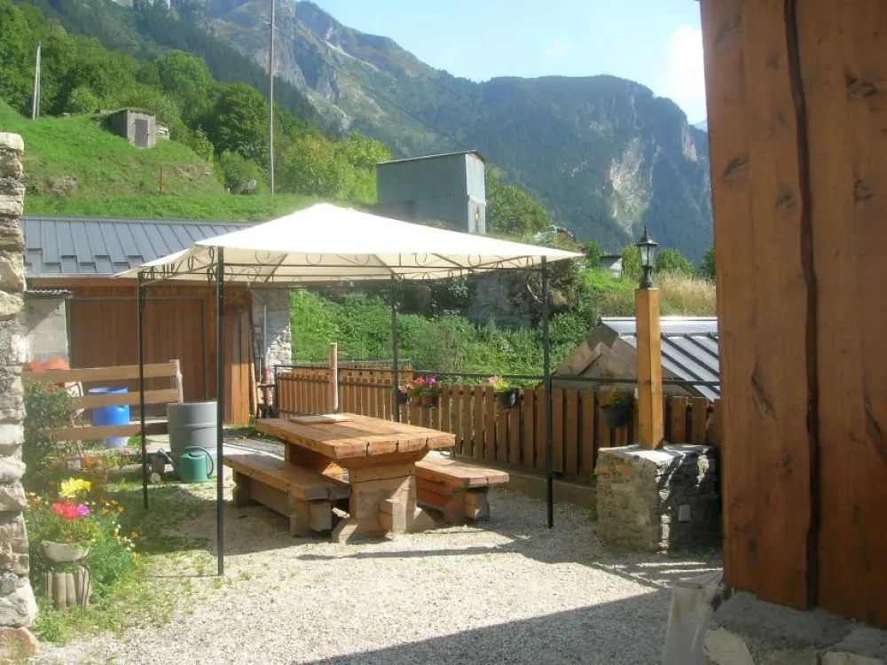 Terrasse en été