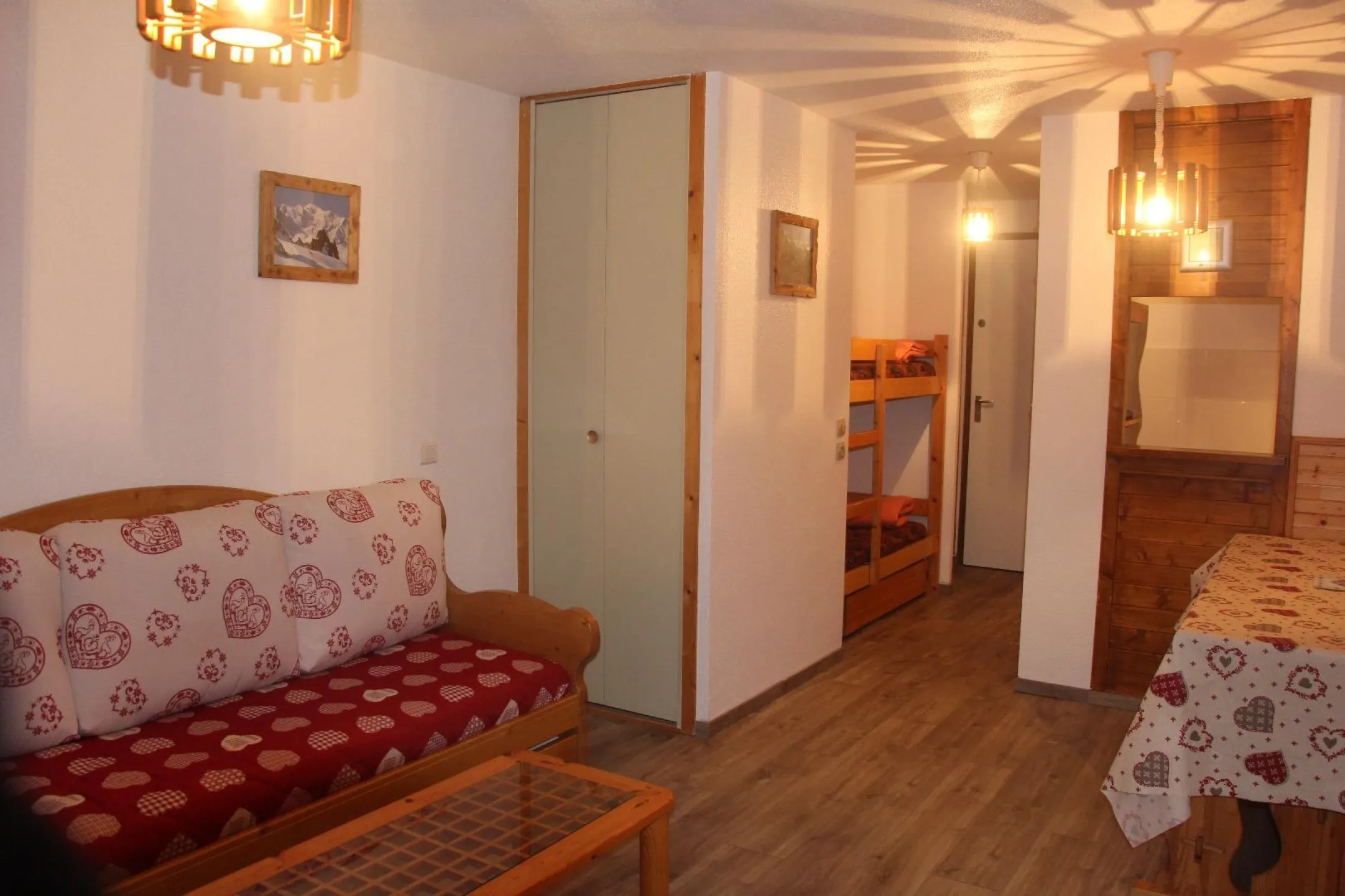 Vallandry praz de l'ours,  2 pieces
